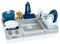 Theo Klein 7166 Miele Lavello con Piano Cottura, Lavello per Bambini con Funzione di Pompa dellacqua e Accessori, Giocattolo per Bambini dai 3 Anni in su