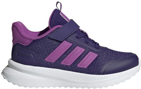adidas X_PLR Hook And Loop Shoes Kids, Scarpe da Corsa, Collegiate Purple/Purple Burst/White, 31.5 EU