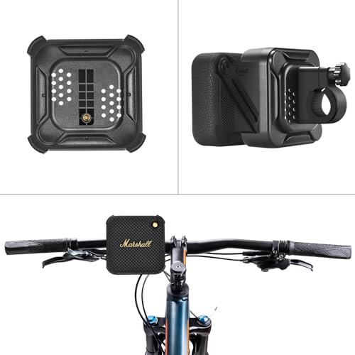 Hzycwgone Bike Mount for Marshall Willen Portable Bluetooth Speaker,Bicycle Handlebar Bracket Mount Adapter Holder Compatible with Marshall Willen(Black)