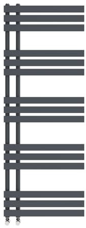 NRG Heated Towel Rail Radiator Designer Bathroom Central Heating Warmer Rad Ladder Heater 1600 x 600mm Sand Grey