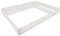 Puckdaddy Kimi | XXL Wickelaufsatz kompatibel mit Hemnes Kommoden u.Ä. | 108x80x10 cm | weißes MDF-Holz | Premium Wickelaufsatz inkl. Trennfach & Montagematerial zur Wandmontage | Holzstärke: 2cm