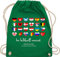 Turnbeutel Rucksack - WM Taschen - Im Fußball vereint - Deutschland EM 2024 Länder - Unisize - Grün - fanartikel fussball europameisterschaft fu ball zur 24 fanartikel+em+2024 fan artikel eu