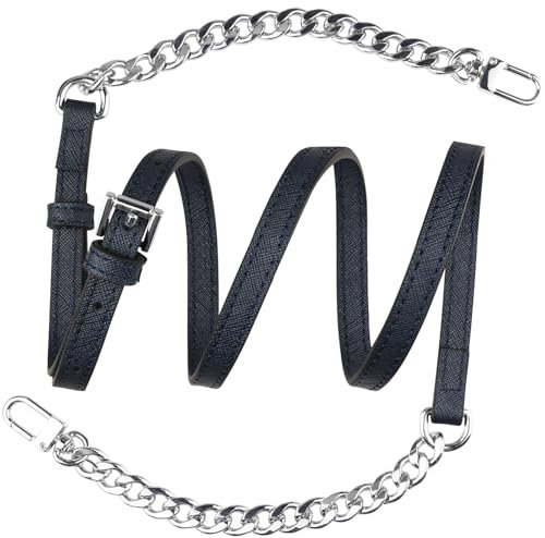 SOPROM Ersatz Schultergurt Strap für Crossbody Bag, Schulterriemen Gurt Taschengurte Schultertaschen Crossbody Riemen Replacement für MK Umhängetasche Taschen(blau)