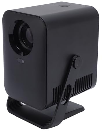 Mini Proiettore, Proiettore 1080P Proiettore Intelligente Girevole a 270° Supporto per Videoproiettore Penna Stilo, Proiettore di Film per Android TV Home Theater (Spina europea)