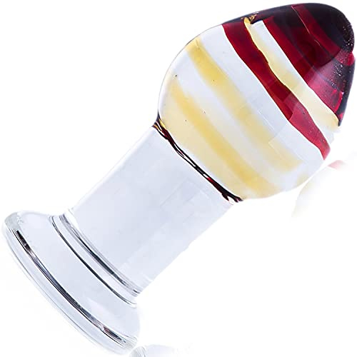 FOPS Glasplug 9cm⌀4.5cm Analplug Analspielzeug Butt-plug Analplug# für frauen Glasdildo Analpluck Sexspielzeug Buttpluck Anall Butt Plug Frauen Plug Anal spielzeug Buttplug glas G40