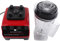 Blender de Comptoir, Moteur Haut de Gamme électrique à Gilet électrique Multipurpose 2L 3000W 304 Blades en Acier Inoxydable pour le Restaurant (rouge)