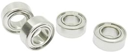 Kugellager 5x10x4 SMR105ZZ Edelstahl Hybrid Keramik 5 * 10 * 4 SMR105C ZZ RC(SMR105C-ZZ 5x10x4mm)