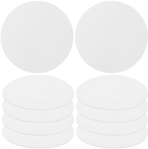 Beaupretty Feuilles Déshydratantes Alimentaires 100 Pcs, Feuilles Absorbant L'humidité 5 Cm Rondes, Fibres Végétales Alimentaires, Dessiccant pour Conservation Bocaux et Boîtes à Biscuits,