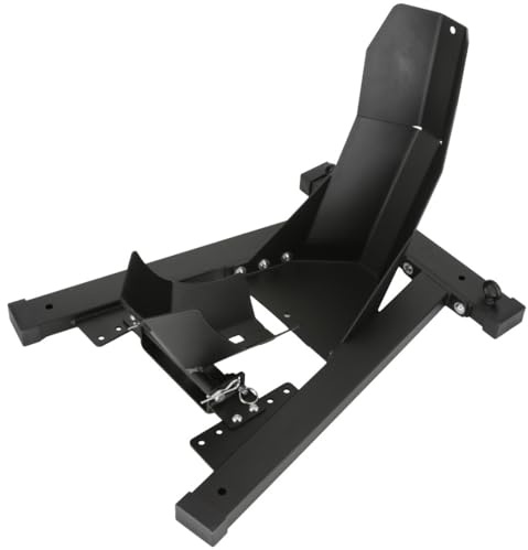 SEFIS C20 Soporte de transporte para motocicleta delantera de moto, balancín de motocicleta, soporte de transporte, para neumáticos delanteros de 16 – 21 pulgadas, montaje en suelo, abrazadera de