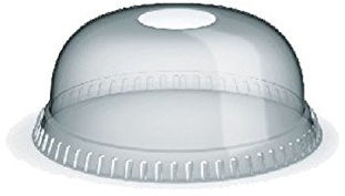 SWS-Schüler Trinkbecher-Deckel, transparent, Polyethylenterephthalat, Schnappe, 50 St., Ø 95 mm