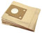 vhbw 10x Staubsaugerbeutel kompatibel mit Hoover SC 1940 Alpina, SC 184-214 Alpina Staubsauger - Papier, 26cm x 21cm Sandfarben