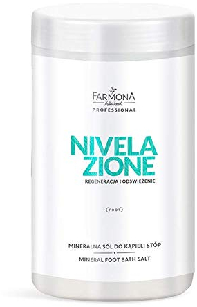 Farmona Nivelazione - Sal de baño mineral para pies, 1,5 kg