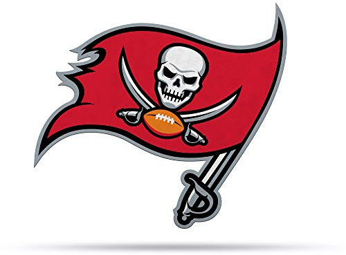 Rico Industries NFL Football Tampa Bay Buccaneers Primary Shape Cut Pennant – Home and Living Room Decor – Soft Felt EZ to Hang