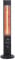 blumfeldt Heat Guru Plus - Radiatore di Calore in & out, 1200 Watt, Timer 9 Ore, Elemento Riscaldante al Carbonio, 3 Livelli, Alloggiamento con Lega di Alluminio Anodizzato, Nero