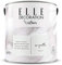 Crown ELLE DECORATION So Gentle No. 611, 2,5 L, extra-matte Premium Wandfarbe für Innen, für Wände und Holz, hohe Deckkraft, Innenfarbe, kreidiges Grauweiß