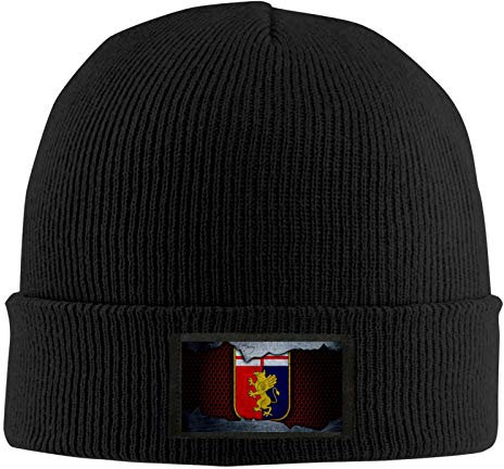 Bdgajdka Gen-Oa C.F-.C. Uni Beanie Mütze Strickmütze Warm Cap Wolle Strickmütze, Schwarz