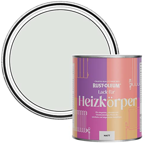 Rust-Oleum Hitzebeständiger Heizkörperlack in mattem Finish -Bibliothek Grau 750ml