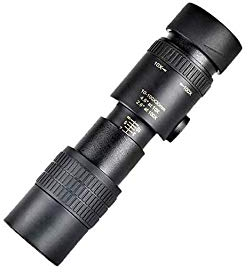 HHUARI 4K 10–300 x 40 mm Super-Telezoom-Monokular-Teleskop, beschlagfreies, wasserdichtes Monokular mit Smartphone-Halterung – für Vogelbeobachtung/Jagd/Reisen/Wandern/Camping The New