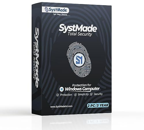 SystMade Total Security I 2 PC 3 An I Avec Contrôle Parental I Mode Jeu I Email Livraison en 2 Heures - Sans CD