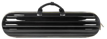 Flöte Fall Bambus Flöte Fall, Abnehmbare Schulter Rucksack, Tragbare Bambus Flöte Tasche, 7-teiliges Flöten-Paket, Flöte Fall Tragetasche (schwarz)