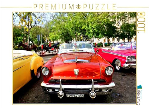 CALVENDO Puzzle EIN US-Oldtimer Mercury Monterey in Havanna | 1000 Teile Lege-Größe 64 x 48 cm Foto-Puzzle für glückliche Stunden