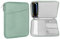 MoKo 9-11 Zoll Tablet Sleeve Tasche, Passend für 11inch iPad Air M3, iPad A16 2025, Pro 11 M4, iPad 10/9/8/7th, Galaxy Tab S9/S8/A8/A7, Schutztasche mit Tasche, Cyan