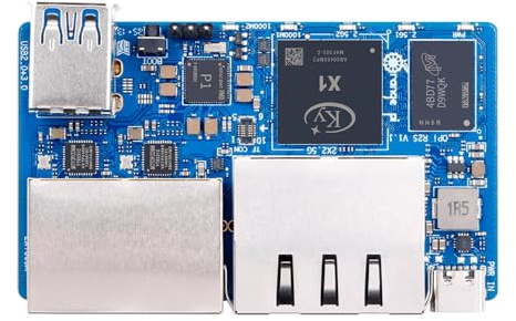 APBVIHL OrangePi R2S 8-Core RISC-V AI 2TOPS Mini-PC-Board mit 2 GB RAM 8 GB Emmc Unterstützung OpenWrt Ubuntu OS