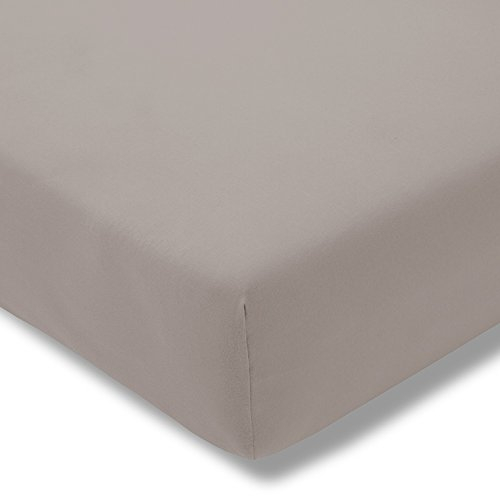 ESTELLA Topper-Spannbetttuch | Kiesel