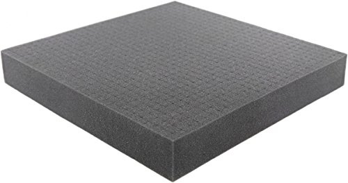 300 mm x 300 mm x 40 mm Rasterschaumstoff Würfelschaum - Feinraster 10 mm