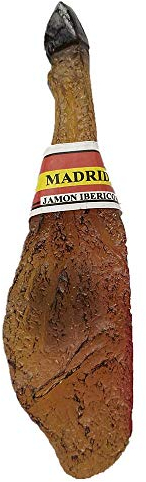 3D-Kühlschrankmagnet mit spanischem Schinken, Madrid, Spanien, Reise-Souvenir, Geschenkkollektion, Heim- und Küchendekoration, Whiteboard-Magnet