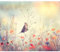 decomonkey Fototapete Blumen Vogel 350x256 cm Design Tapete Fototapeten Tapeten Wandtapete moderne Wand Schlafzimmer Wohnzimmer Natur