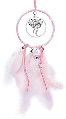 Beauty Gift Traumfänger mit langen Zähnen, Elefant, Tier, Porträt, Skizze, kleine Glocke, Schlafzimmer-Dekoration