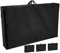 BRUBAKER 4er Pack Premium Schutztasche/Aufbewahrungstasche für Gartenstühle - Robustes Oxford 600D Gewebe - wasserfest - 97 x 59 x 16 cm