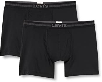 Levi's Herren Levis Men Tencel Boxer Brief 2p Underwear (2er Pack)