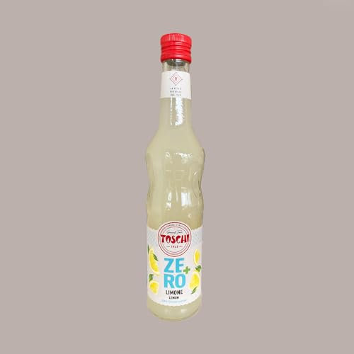 Lucgel Sciroppo al Gusto di LIMONE ZERO+ Senza Zucchero Toschi per Gelato Granita Cocktail - 740 gr -
