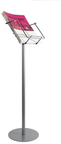 ogoPLUS DIN A4 Katalogständer, Prospekthalter,Infoständer, Flyerständer, Flyer- Aufsteller, Werbefläche, Büro Praxis