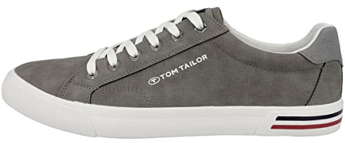 TOM TAILOR Herren 5383201 Sneaker, Grau, 44 EU