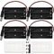 4 PCS 18650 Battery Holder, KUOQIY 2 x 3.7V Battery Holder Case with DC Plug, with 2 PCS Plastic Battery Storage Box & Screwdriver & Screws