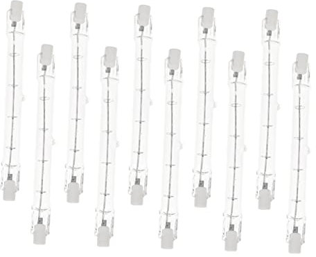 DOITOOL 10st Ofenkasten Jod-wolframlampe Mikrowellenlicht Mikrowelle Wolframlampe Wolframlicht Ofenlicht Ofenlampe Beleuchtung Licht Für Backofen Hohe Temperaturbeständigkeit Wolframdraht