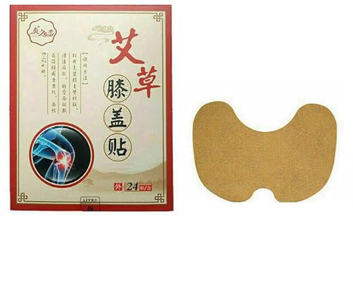24 Pcs Mugwort Knee Patches Joint Patch Knee Patch Natural Herbs Patches