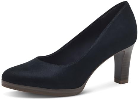 Tamaris Pumps Damen Blockabsatz blau,EU 40