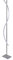 MeLiTec LED Stehlampe ST28-1 dimmbar, nickel-matt, 1.100 Lumen, warmweißes Licht, stufenlose Dimmung, elegantes Design