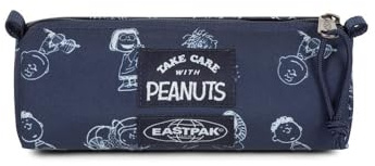 EASTPAK Benchmark EK000372 7O0 Peanuts Navy Federmäppchen, blau, Einheitsgröße