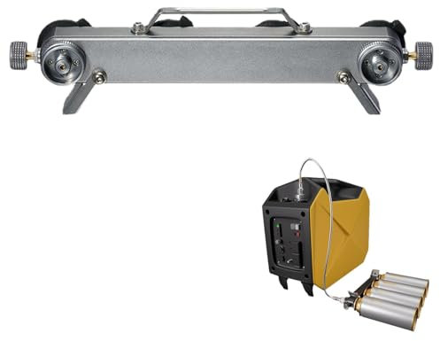 Conexión Del Rebaño - Adaptador De Botella De Gas Portátil Para Camping | Acoplamiento De Botella Propanga, Adaptador De Cartucho De Gas, Soporte De Caja Más Pequeño, Convertidor De Botella Para