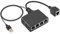 Feriany Répartiteur Ethernet 1 à 4 Gigabit Répartiteur RJ45 Répartiteur de Câble Réseau Répartiteur de Réseau LAN Haute Vitesse 1000 Mbps Installation Facile Facile à Utiliser