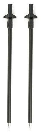 Hirisi Tackle 1 Stück Teleskop-Uferstange aus Aluminium für Karpfenangeln, Angelrutenhalter/Rod-Pod-Stütze, Angelzubehör (FBA-BKG4070-2)