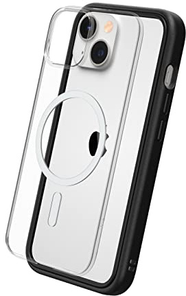 RhinoShield Mod NX Hülle für MagSafe für iPhone 14 | Starker Magnet, Bumper-Case mit Backplate, modulares 2-Wege-Design, Fallschutz nach Militärstandard