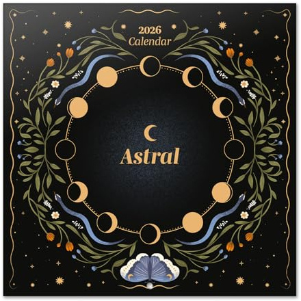 Atral Wall Calendar 2026 12 x 12 FSC® Plastic Free - Starts Week On Sunday | Family Planner Calendar 2026