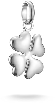 Thomas Sabo Charm Club Connect Charms - 925 Silver Charm Pendant Lucky & Love Designs, one size, Sterling Silver, No Gemstone