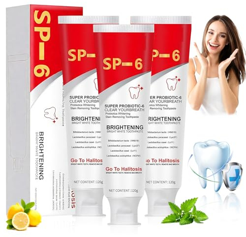 3 Stück Sp-6 Zahnpasta Probiotische Zahnpasta, Sp 6 Probiotische Zahnpasta